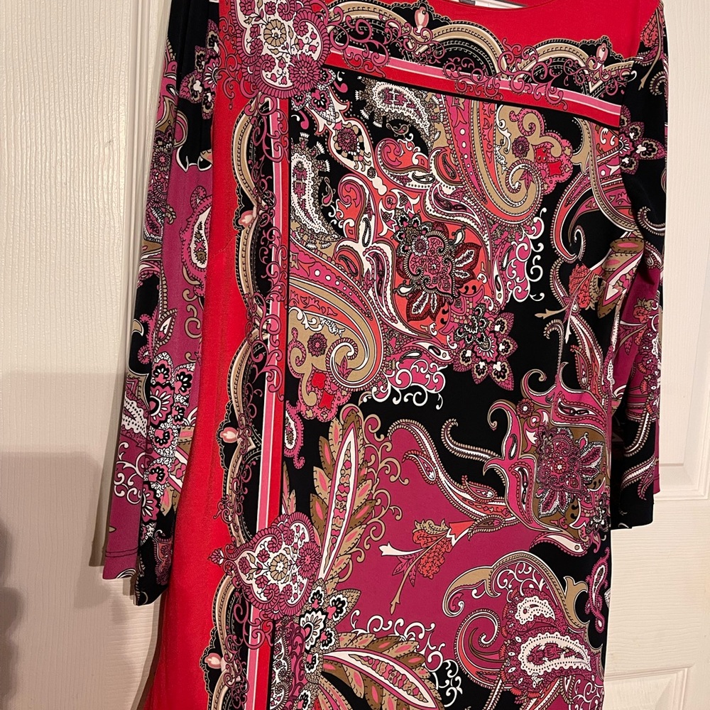 JM Collection blouse - Picture 2 of 6